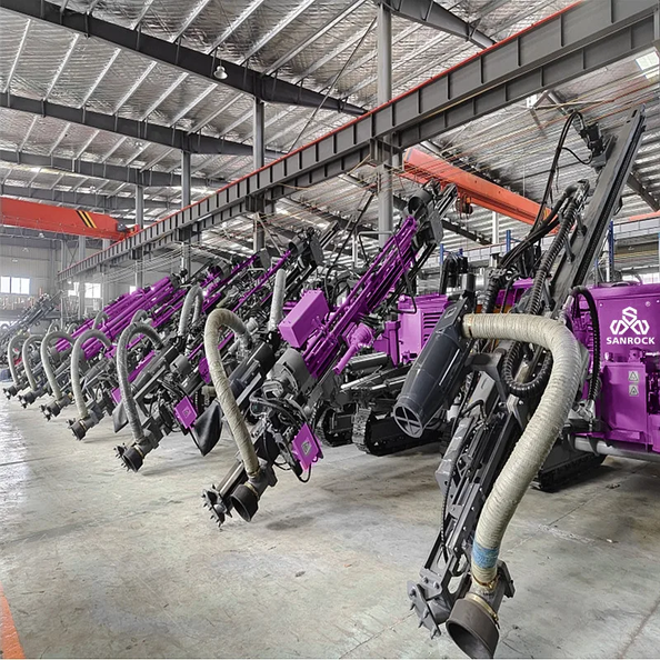 Quzhou Sanrock Heavy Industry Machinery Co., Ltd. fabriek productielijn