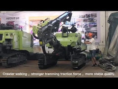 Van het de machine de roterende boorgat van de mijnbouwdth boring installatie van de het kruippakje hydraulische DTH boring