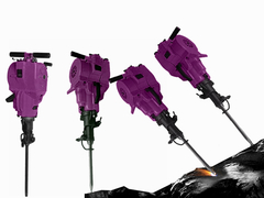 YN27C Gasoline Rock Drilling Machine Interne verbranding Rock Drill Mini Jack Hammer