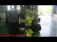 Draagbare zonne-energie-pylle-driver schroefpylle-driving-apparatuur fotovoltaïsche hydraulische boormachine