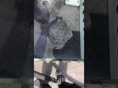 Fotovoltaïsche Pile Driver 360° Rotary Boringhole Pile Driving Rig Hydraulische zonne-pille Driver