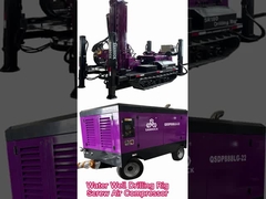 Draagbare boormachine voor waterputten Diepwaterboorapparatuur Hydraulische boormachine voor waterputten