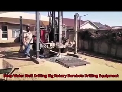 Hydraulische waterputboormachine roterende boorgat boorapparatuur draagbare waterputboormachine