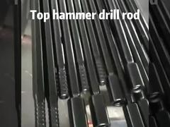 Rotsboorstang Mijnbouwboorgereedschap T38 T45 T51 Bovenhamer met schroefdraadverlengingsboorstang