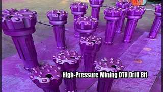 Mijnbouw DTH boor DHD340 DHD350 DHD360 Hardrock boorgereedschap Knopboor