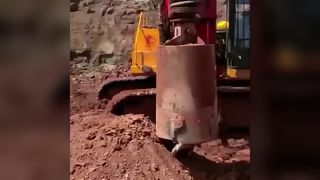 Roterende boorinstallatie Gemeentelijk bouwmateriaal Boorgat 35m Hydraulische roterende boorma