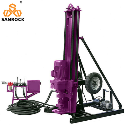 Kwaliteit  Hydraulic Borehole Deep Rock Drilling Rig Portable Pneumatic Mining Drilling Rig Machine Fabriek