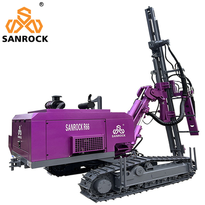 Mining Blast hole Drill Rig Surface DTH Drilling Rig Lifting Force 35KN Crawler Drilling Machine