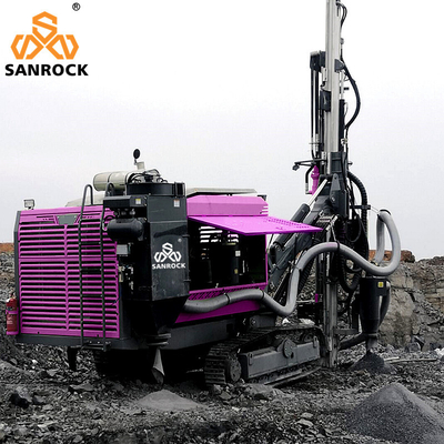 Hydraulisch boorgatboorapparaat Machines Mining Crawler DTH Boorapparaat