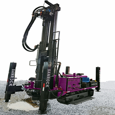 Diepwaterboorapparatuur Crawler Waterputboormachine met hydraulisch besturingssysteem