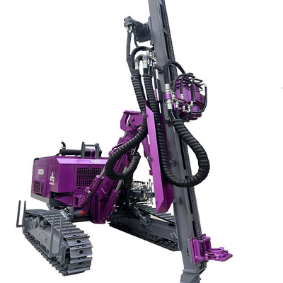 Mining Blast hole Drill Rig Surface DTH Drilling Rig Lifting Force 35KN Crawler Drilling Machine
