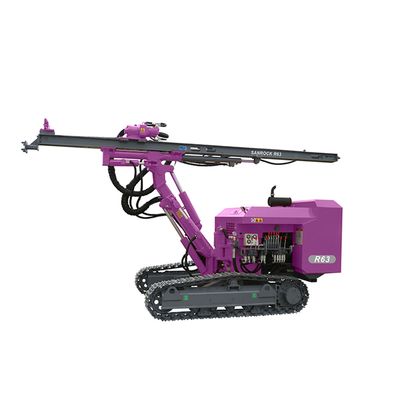 Crawler boormachine Lifting Force 25KN Hydraulische DTH boormachine Mining Down De gaten boormachine