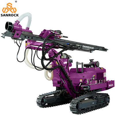 Crawler boormachine Lifting Force 25KN Hydraulische DTH boormachine Mining Down De gaten boormachine