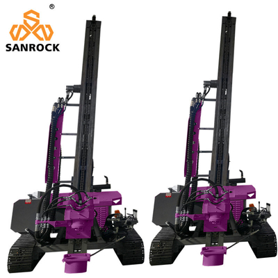 Pile Driver Machine Photovoltaic Ground Pile Drilling Rig Hydraulische zonne-pille Driver