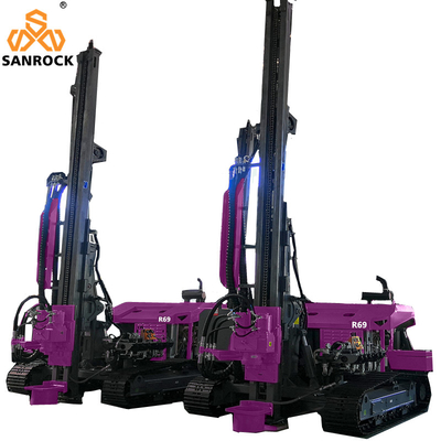Pile Driver Machine Photovoltaic Ground Pile Drilling Rig Hydraulische zonne-pille Driver