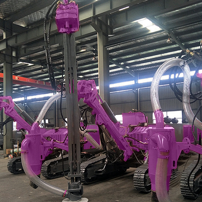 35m Diepte Hydraulische Mobiele DTH die Rig Mining Rotary Borehole Drilling-Machine boren