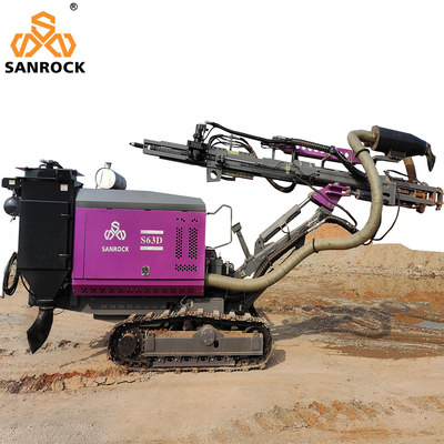 Geïntegreerd Ontploffingsgat DTH die Rig Hydraulic Mining Equipment 206KW boren