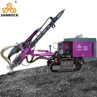 Hard Rock Boring Hole Drilling Rig Hydraulische DTH Boring Machine Crawler Boring Rig