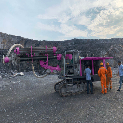 Hydraulische DTH die Rig Machine Mining Hard Rock-Boorgat 20m diep boren