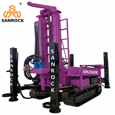 Portable Water Well Drilling Rig Hydraulisch boorgat Deep Water Well Drilling Equipment
