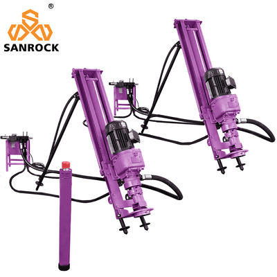 Hydraulische draagbare emmerboormachine Roterende boorgatenmachines