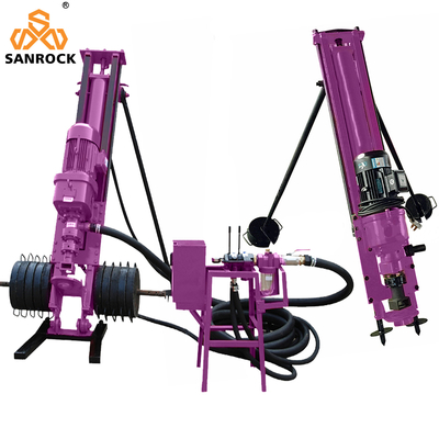 Bucket DTH Drill Rig Mining Machinery Rock Blast Hole Hydraulische DTH boormachine