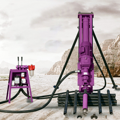 Bucket DTH Drill Rig Mining Machinery Rock Blast Hole Hydraulische DTH boormachine