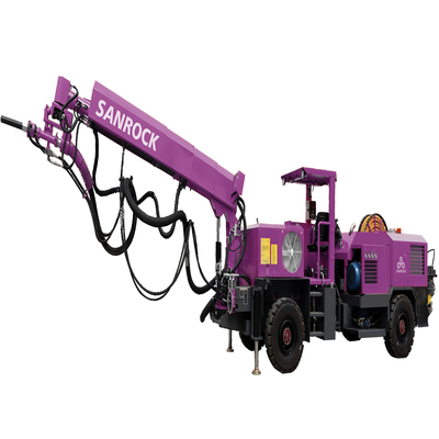 Bouw van mijntunnels Schotbetonmachine Hydraulische natbetonbespuitingsapparatuur