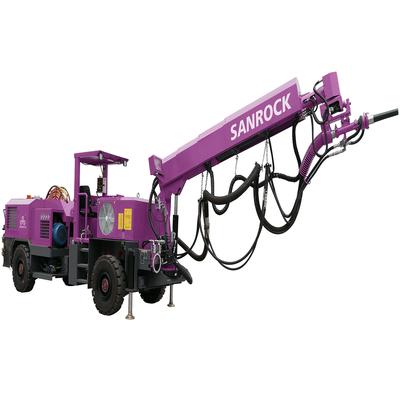 Bouw van mijntunnels Schotbetonmachine Hydraulische natbetonbespuitingsapparatuur