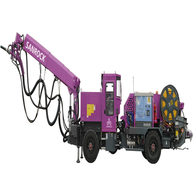 Bouw van mijntunnels Schotbetonmachine Hydraulische natbetonbespuitingsapparatuur