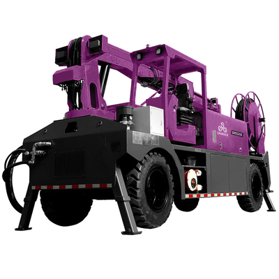Betonmachine voor het maken van tunnels Betonbespuitingsapparatuur Hydraulische natte betonmachine