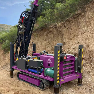 Rock Core Drilling Machine Depth 1000m Geological Drill Equipment Diamond Core Drilling Rig