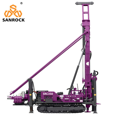 Crawler Core Drilling Rig Geotechnische Exploratie Hydraulische Core Sample Drilling Rig