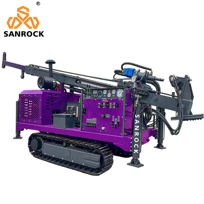Rotary Core Drilling Rig Equipment Full Hydraulic Geological Exploration Core Drill Rig