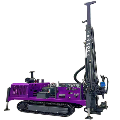 Rotary Core Drilling Rig Equipment Full Hydraulic Geological Exploration Core Drill Rig