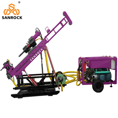 Rotary Core Drilling Rig Geologische Exploratie Hydraulische Tunnel Drilling Rig