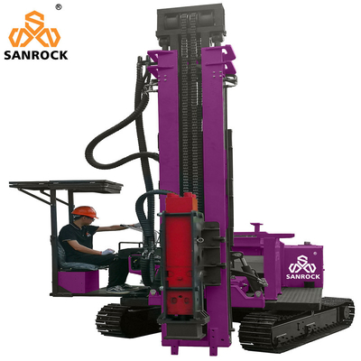 Hydraulische Pile Driver Vibration Hammer Rotate 360Degrees Photovoltaic Pile Driving Machine