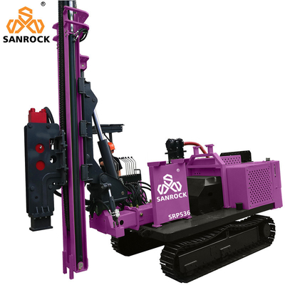 Pile Driving Rig Draagbare Zonne-Piling Machinery Hydraulische Diesel Pile Driver Machine