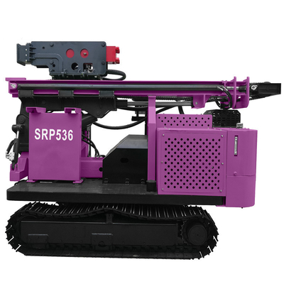 Solar Pile Driver Machine Guardrail Pile Drilling Rig Constructie Machinery Photovoltaic Hydraulische Pile Driver