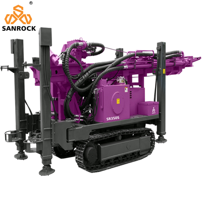 Waterboremachine Boorgat 350m Diepte Hydraulische crawler Waterputboring Rig