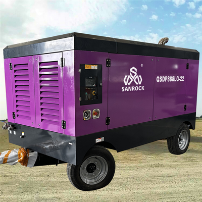SANROCK Hoogdruk schroef luchtcompressor machine Mining prijs