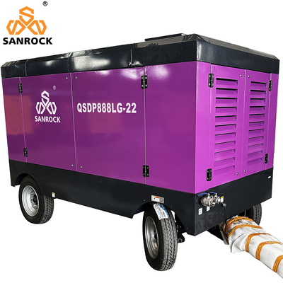 SANROCK Hoogdruk schroef luchtcompressor machine Mining prijs