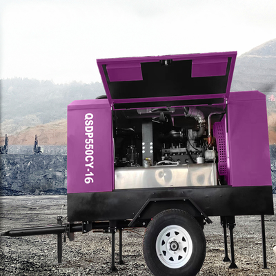 Direct aangedreven schroefluchtcompressor machine kleine schroefluchtcompressor draagbare schroefluchtcompressor