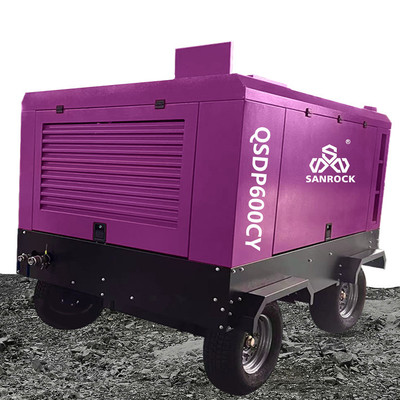 Kleine roterende schroef luchtcompressor Laag lawaai schroef luchtcompressor 18m3/min Draagbare luchtcompressor machine