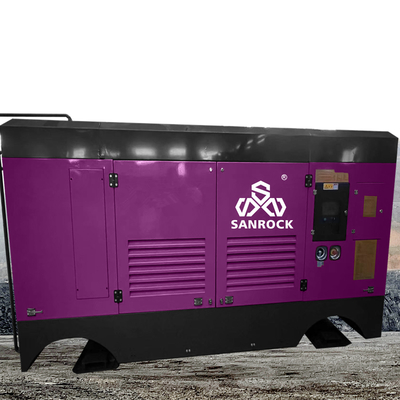 221KW Diesel schroef luchtcompressor machine Hoogdruk waterput schroef luchtcompressor