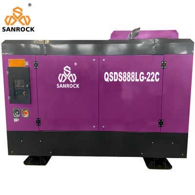 Schroefluchtcompressor Hoogdrukluchtcompressor Machine Draagbare luchtcompressor Schroef