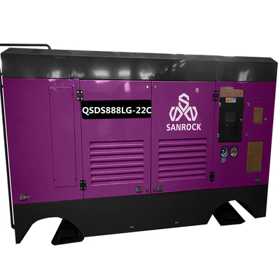 Mining schroef luchtcompressor machine hoge druk draagbare diesel luchtcompressor schroef