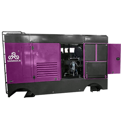 221KW Diesel schroef luchtcompressor machine Hoogdruk waterput schroef luchtcompressor