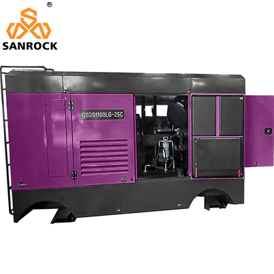 294KW Dieselmotor Mining Schroef Type Luchtcompressor Machinery Stationary