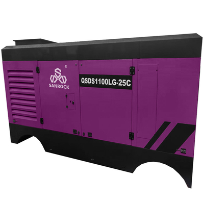 Vaststaande mijnbouw schroef luchtcompressor machine hoge druk waterput luchtcompressor